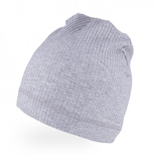 Трикотажна шапка для хлопчика TuTu 3-005659 grey