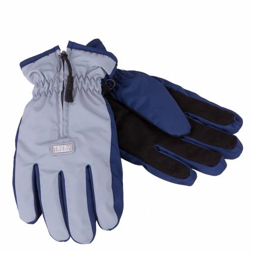 Зимние перчатки для мальчика TuTu 3-003885 grey