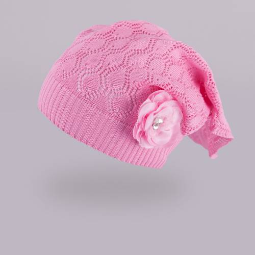 Вязаная косынка для девочки TuTu 3-002555 pink