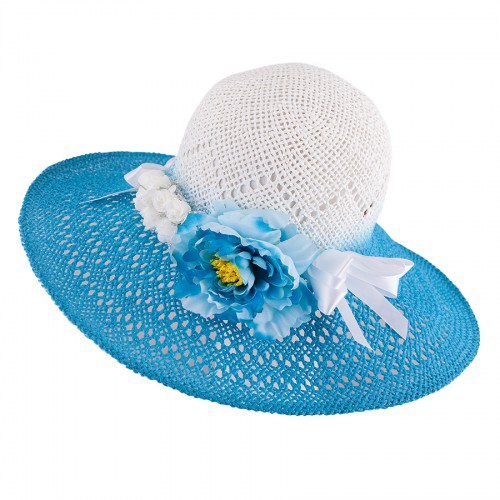 Шляпа для девочки TuTu 3-002563 blue