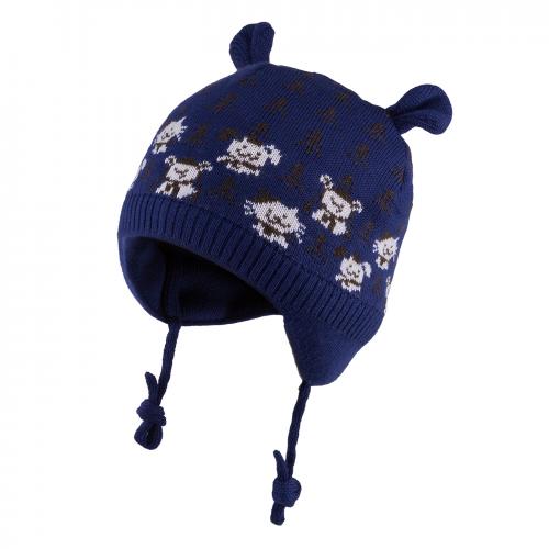 Зимняя шапка для малышей TuTu 3-005190 navy