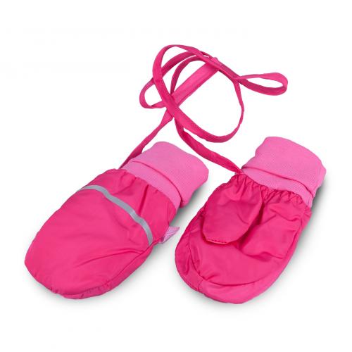 Теплі рукавички для дівчинки TuTu 3-005098 strong pink 