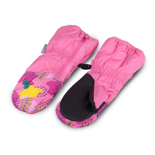 Зимові рукавички для дівчинки TuTu 3-005106 pink