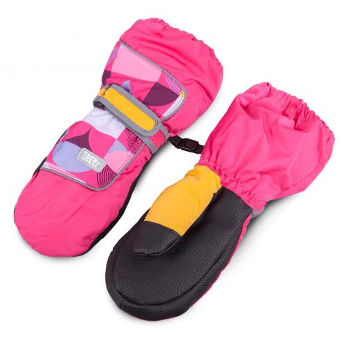 Зимові рукавички для дівчинки TuTu 3-005110 strong pink