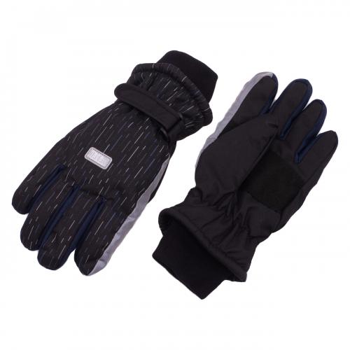 Зимові перчатки для хлопчика TuTu 3-004718 black