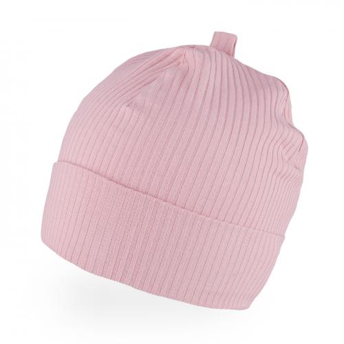 Трикотажна шапка для дівчинки TuTu 3-005655 dustypink